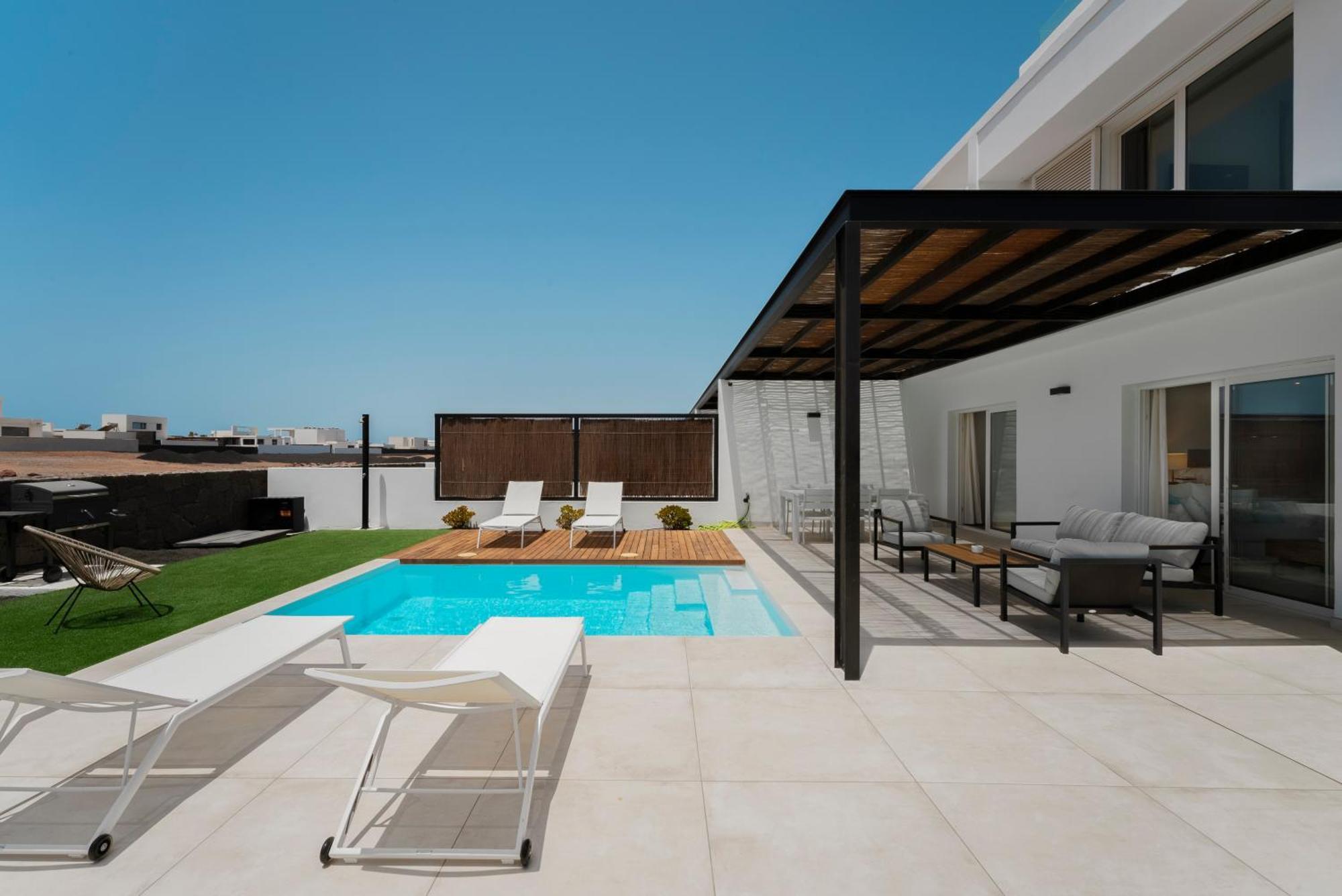 Villa Menta Relaxing Corner In Front Of The Ocean 普拉亚布兰卡 外观 照片