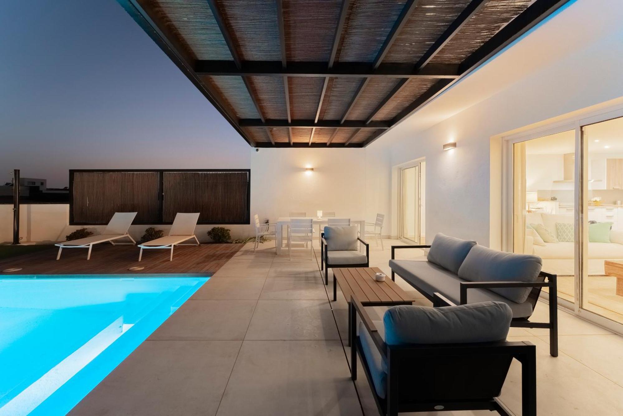 Villa Menta Relaxing Corner In Front Of The Ocean 普拉亚布兰卡 外观 照片