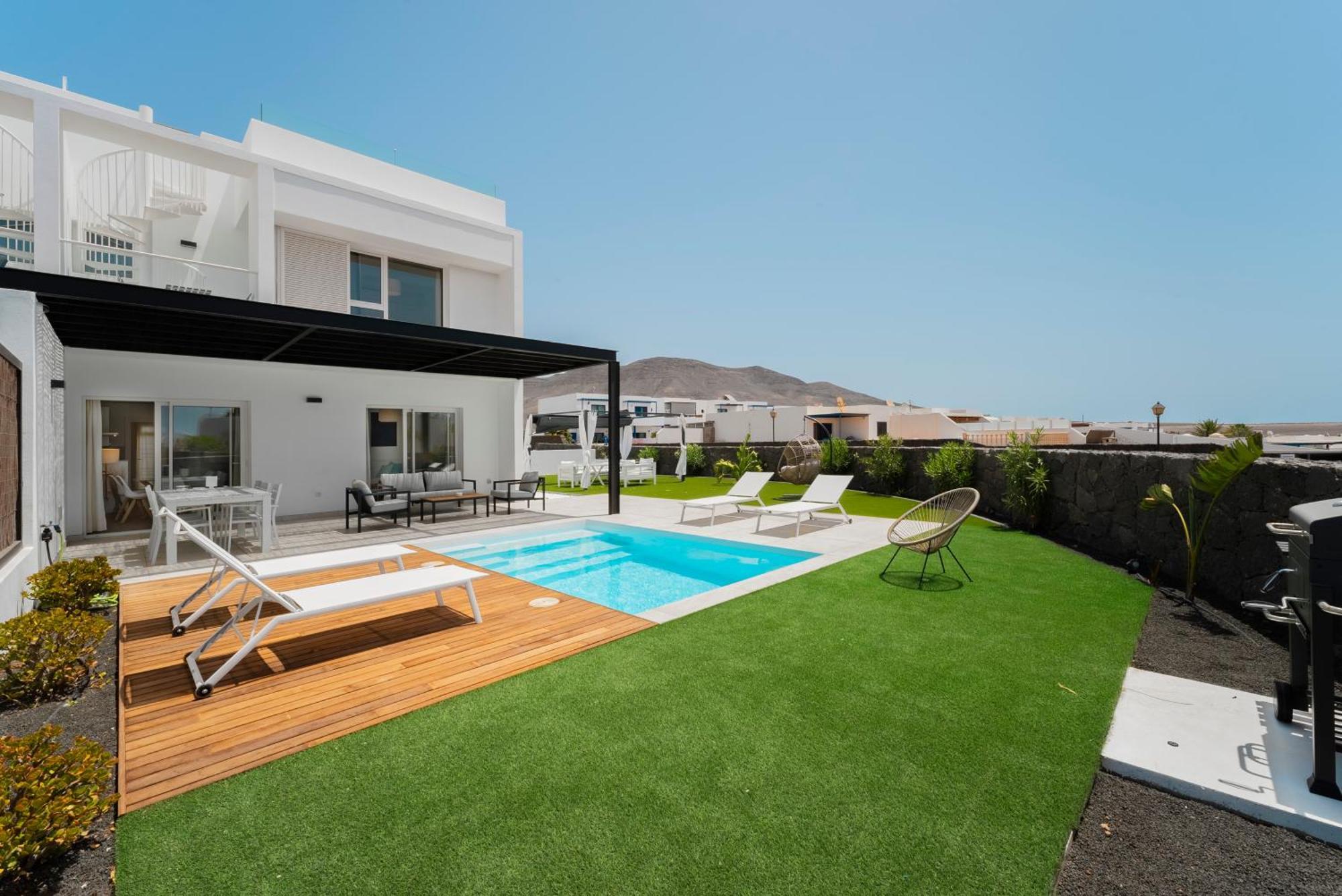 Villa Menta Relaxing Corner In Front Of The Ocean 普拉亚布兰卡 外观 照片
